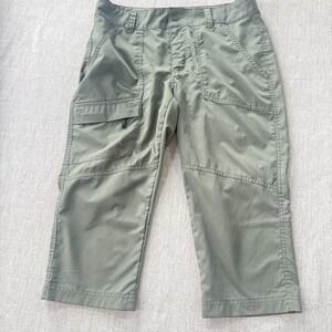 Columbia Kestrel Trail Capri Pants Shorts Women's 4 Gorpcore Hiking‎ Camping